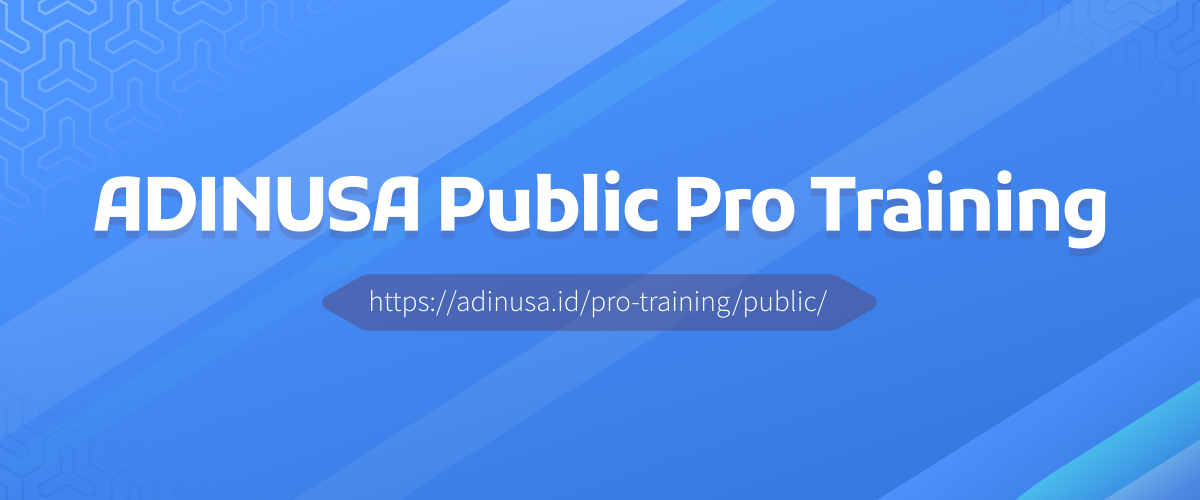 Welcome Banner ADINUSA Public Pro Training Final